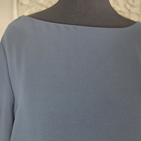 ⭐️H&M Blue Grey Dress Size 12 - Picture 2 of 6